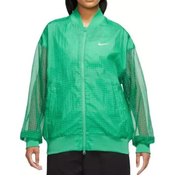 NWT Nike Sportswear Essentials Woven Varsity Bomber Jacket - Picture 7 of 8